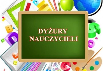 Dyżury nauczycieli 2021/2022