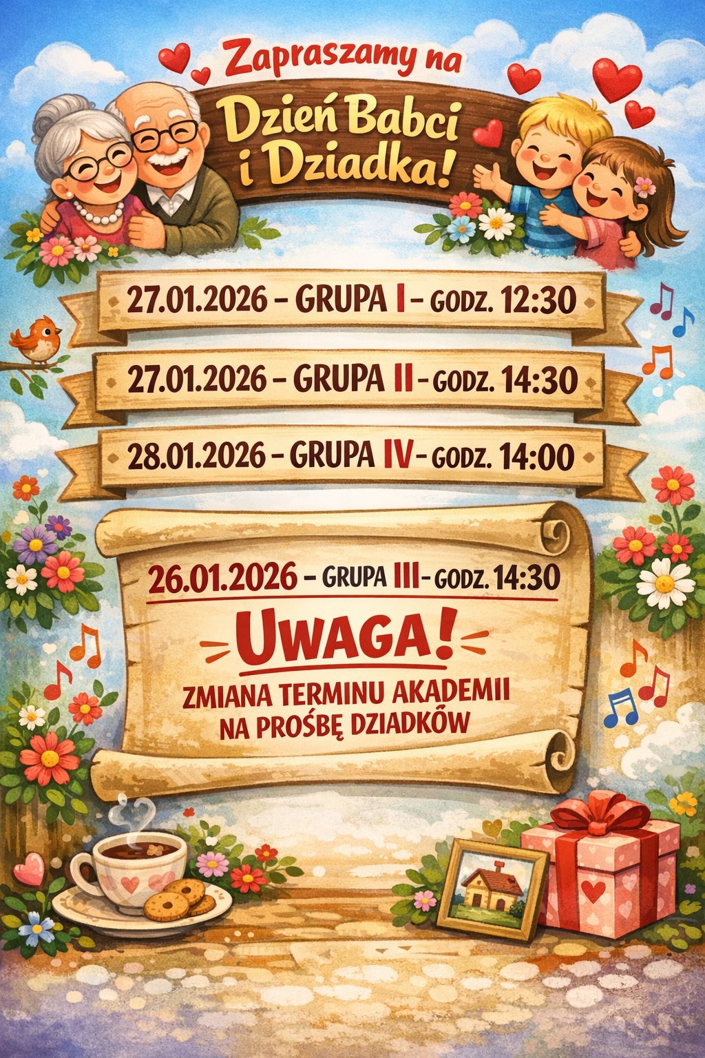 Dzień Babci i Dziadka